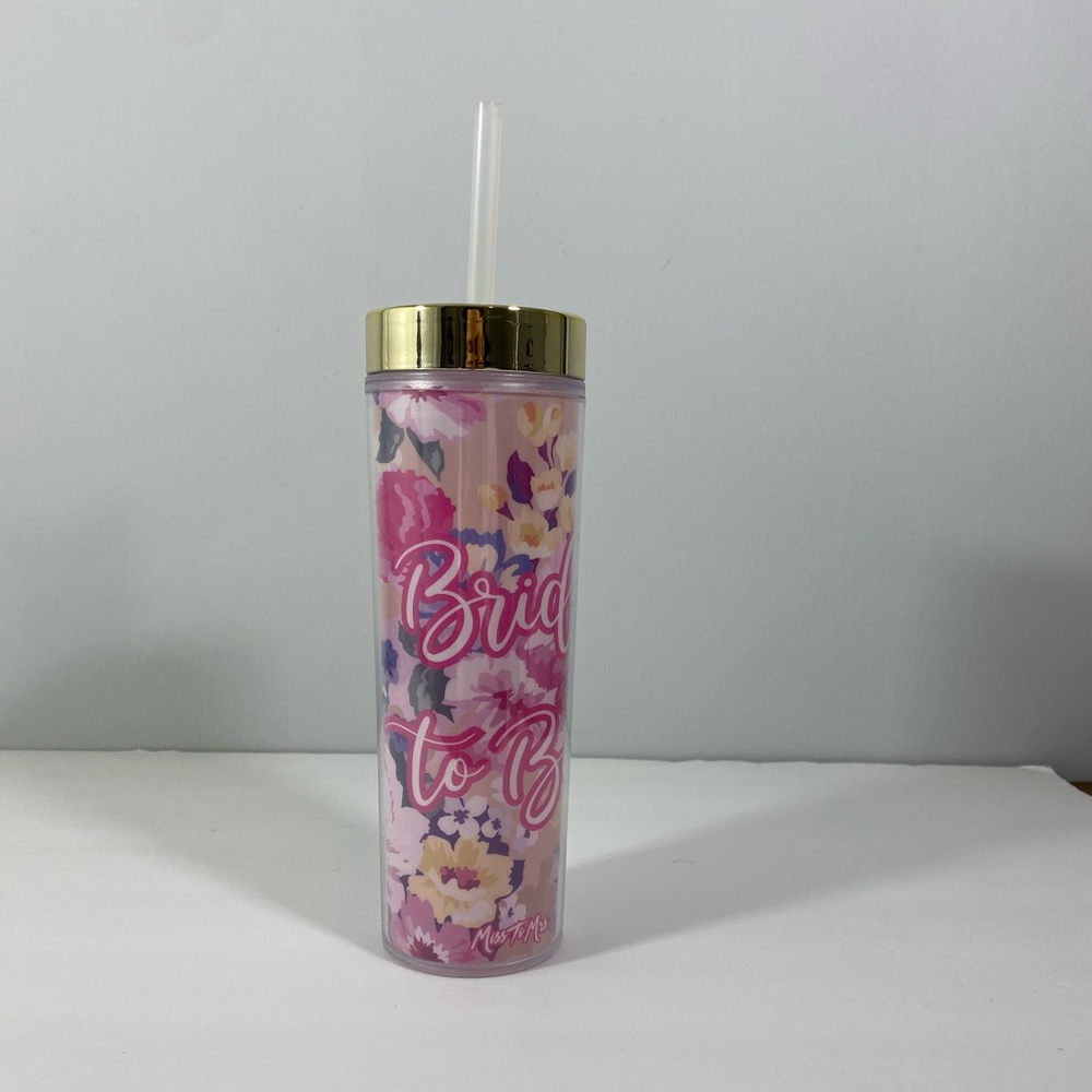 Bride to be tumbler cup